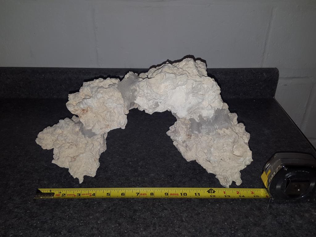 Custom shaped rockscape structures